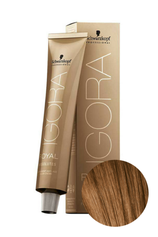 Краситель для волос Igora Absolute 7-60 Средний русый шоколадный натуральный Schwarzkopf Professional, 60 мл