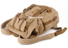 Винтажный рюкзак из парусины S.C.Cotton 1076