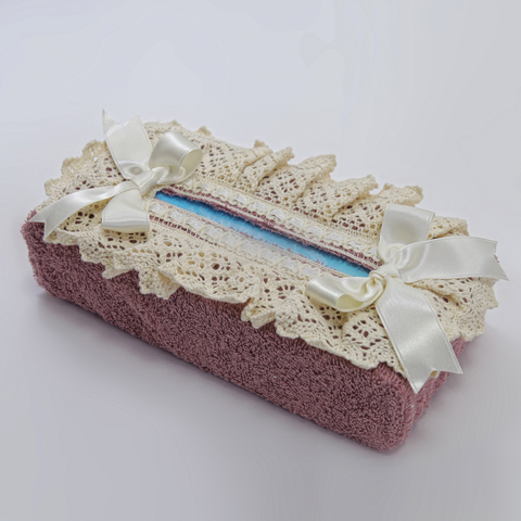 Салфетница для бумажных полотенец 12х24 Old Florence Rombetti розовая