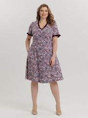 4549 Халат на пуговицах