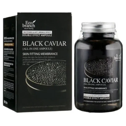 Ампульная сыворотка Eco Branch Black Caviar All in One Ampoule, 250 мл