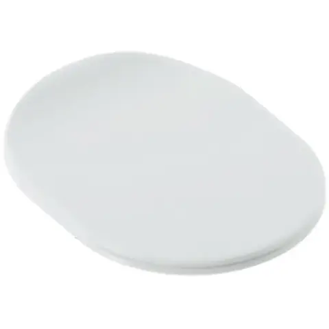 CHA001 05 73 Artceram CHIC Сиденье для унитаза с микролифтом, цвет белый матовый, петли золото