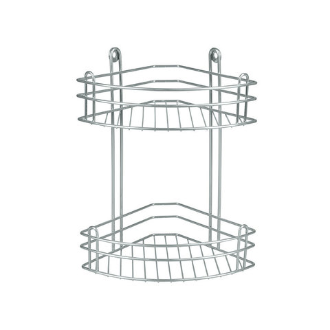 Полка 2-ярусная угловая RUS-385020-2 Zn