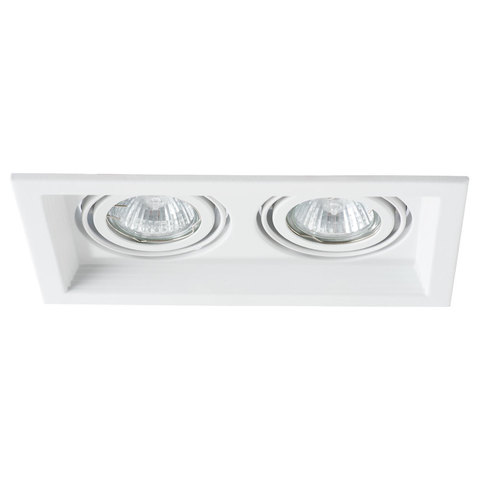 Встраиваемый светильник Arte Lamp Canis A6661PL-2WH