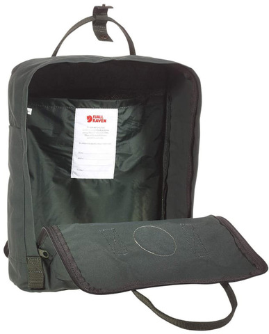 Картинка рюкзак городской Fjallraven Kanken 660 Forest Green - 6