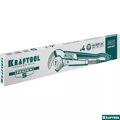 KRAFTOOL PANZER-S, №4, 3?, 670 мм, трубный ключ с изогнутыми губками (2733-30)