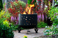 Костровая чаша Fire-House Звезды Премиум (с зольником), 100 см