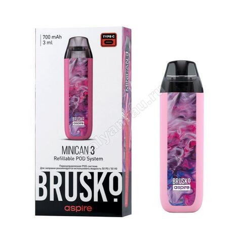 Электронная сигарета Brusko Minican 3 - Розовый флюид