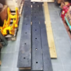 Нож двусторонний (2450х20х210мм) G65 9 отверстий | 990/69901 | Россия