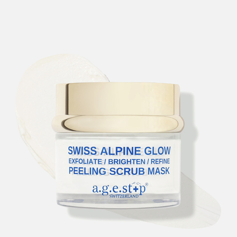 AGESTOP SWITZERLAND Swiss Alpine Glow Peeling Scrub Mask Эффективный пилинг без покраснения и раздражения, 50 мл