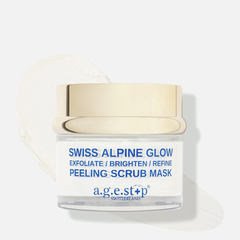 AGESTOP SWITZERLAND Swiss Alpine Glow Peeling Scrub Mask Эффективный пилинг без покраснения и раздражения, 50 мл