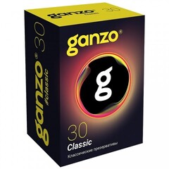 Презервативы классические Ganzo Classic Black Edition 30 шт.