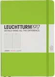 Блокнот Leuchtturm1917 салатовый(light green) пустые страницы (А7)