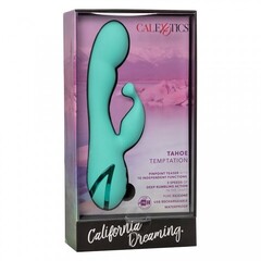 Вибромассажер-кролик CalExotics California Dreaming Tahoe Temptation с точечной стимуляцией (12.75 x 3.75 см)