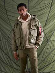 Куртка Alpha Industries MA-1 Hunting Mod Jacket OG-107 Green (Зеленый)