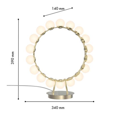 Настольная светодиодная лампа Favourite Helmet 4590-1T
