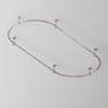 Шинопровод накладной/подвесной Maytoni Busbar trunkings flarity TRX154-SR-D800-PT