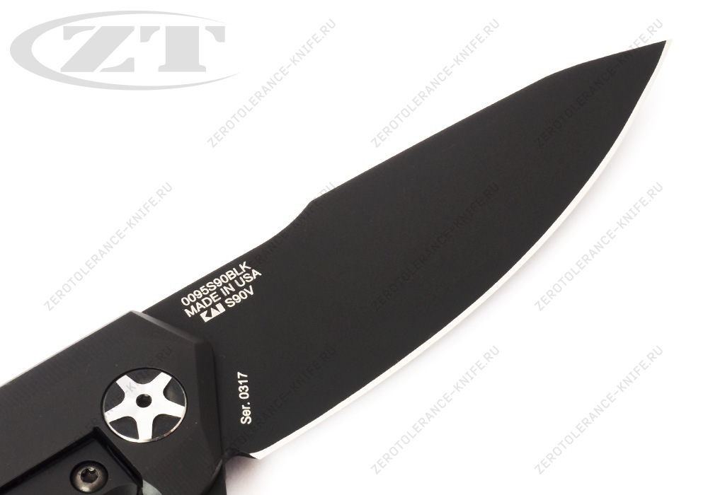Нож Zero Tolerance 0095S90BLK Blade Show - фотография 