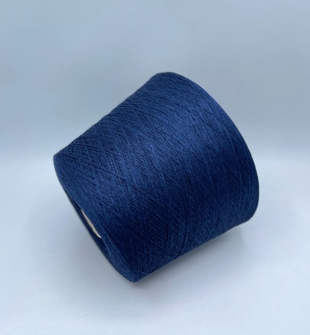 Loro Piana (пр.Италия) art- Academy 2/27 1350м/100гр, 50%Кашемир 50%Шелк цвет- Синий сатин(367/782), арт.35698