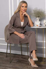 Костюм брючный Скрипка (кофе с молоком) К14376-12М LT Collection