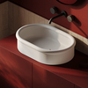 ArtCeram BRERA BRL003 01 00 Раковина накладная 60х40 h 15, без отв под смеситель, цвет белый глянцевый