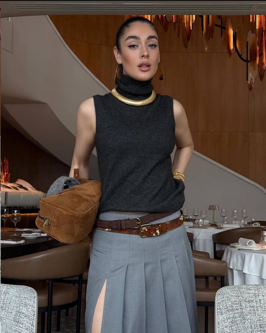 Колье под золото Клеопатра