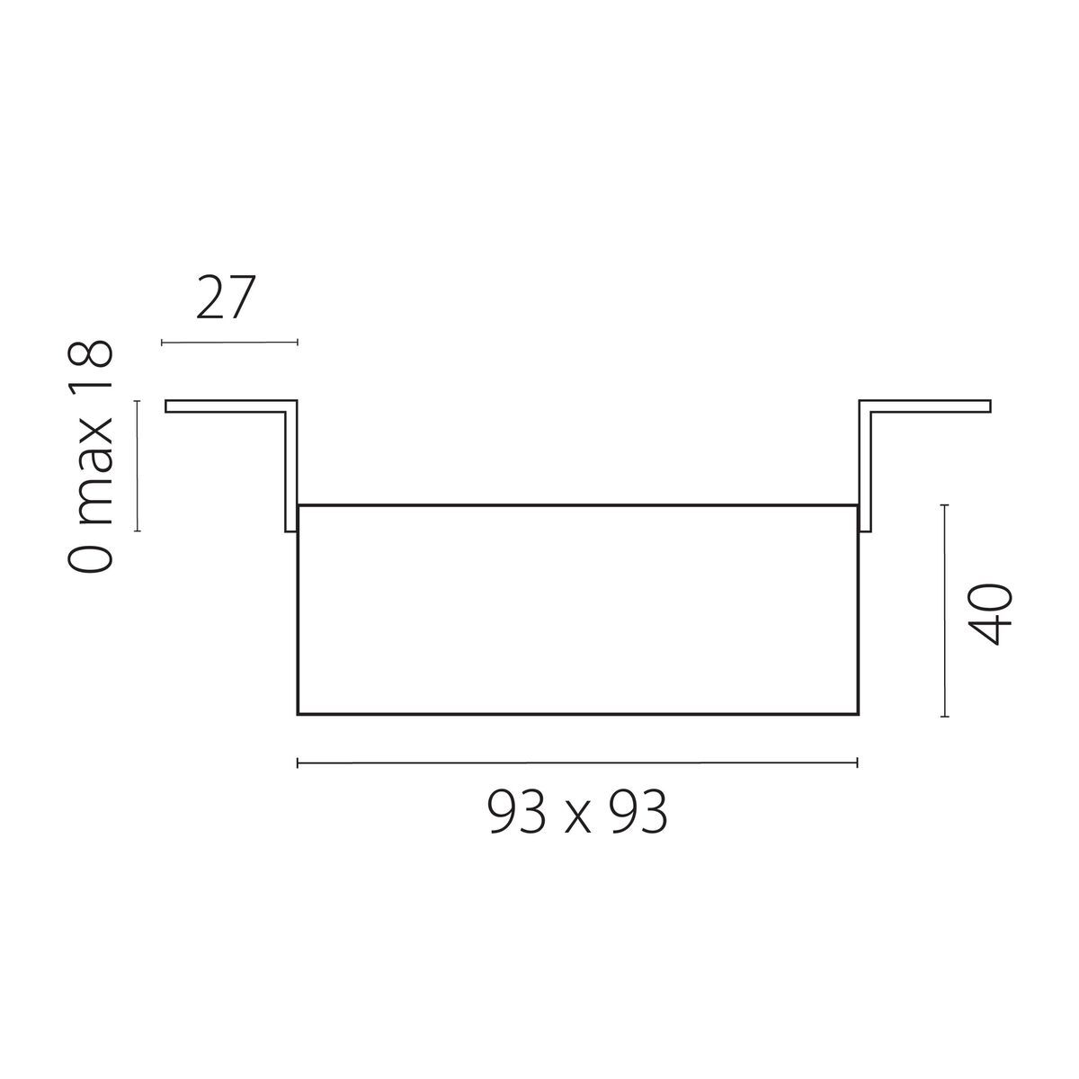 Комплект со светильником Lightstar Domino Quad (214510+214507+214007) G214507BMOD