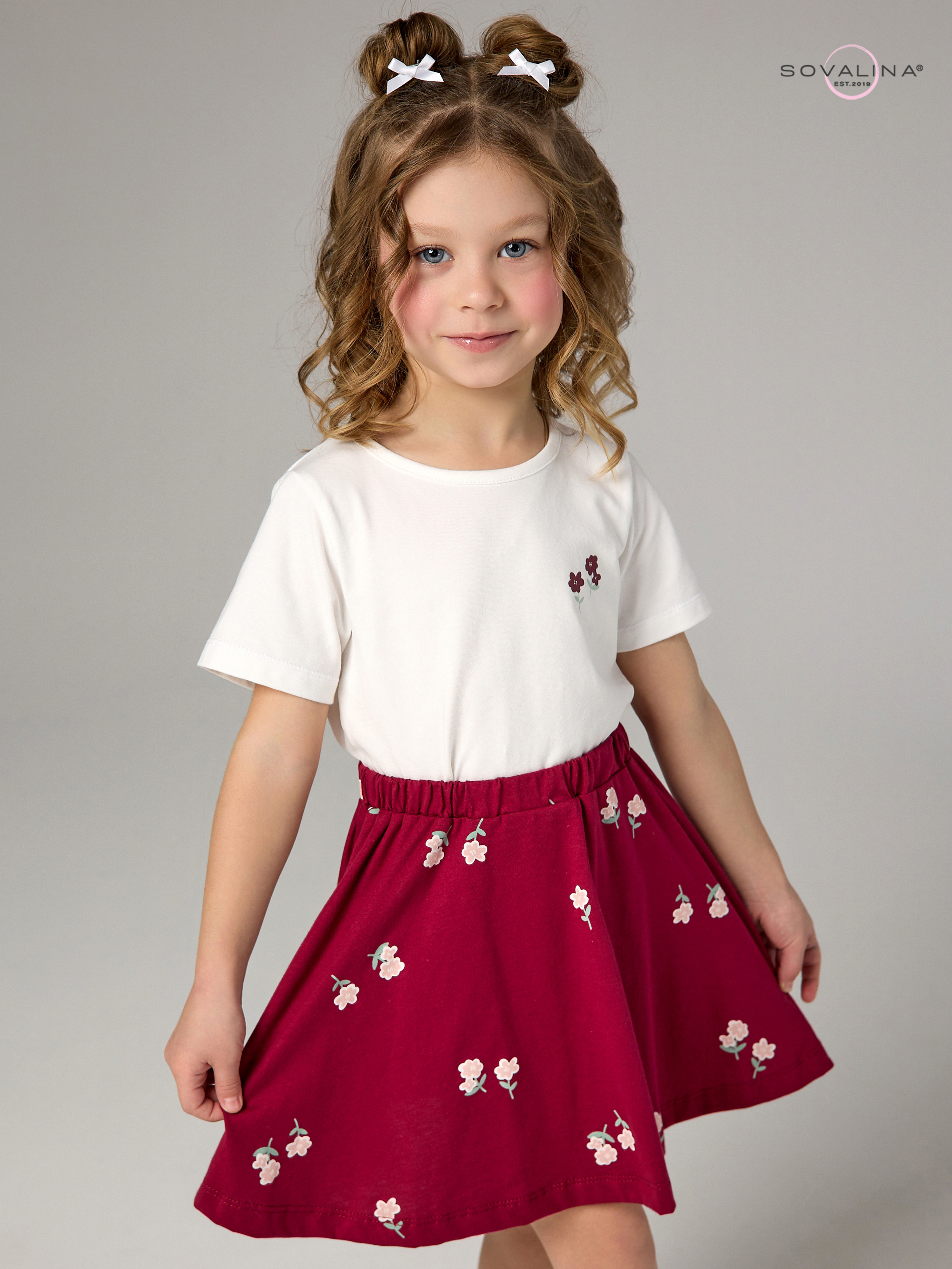 Костюм Мальвина SG тофу-лютики бордо ЛБ