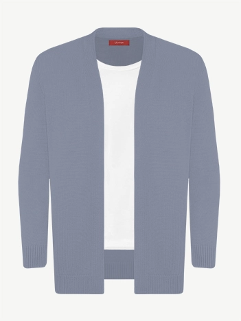 Кардиган с планкой из кашемира