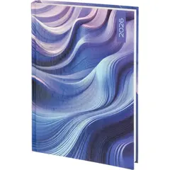 Ежедневник датированный 2026 Выбор есть, А5, 160л, 7БЦ, Wave