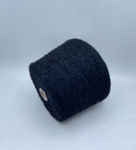 Pecci filati (пр.Италия),art. Spuma melange, 260/100гр, 39% Шерсть, 22% Альпака, 25% Акрил, 13% Полиамид,1% Эластана, цвет-Черный. арт.36719