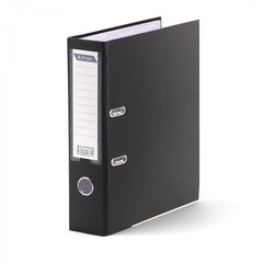 
          Папка-регистратор Alingar, А4, 70 мм, черный, ПВХ покрытие, фактура лен, карман на корешке, нижн. металл. кант, арочный механизм, неразборная