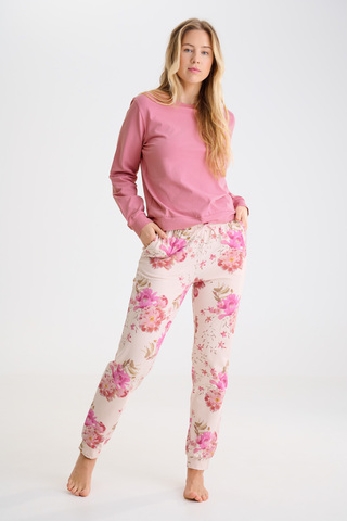 Пижама женская топ с брюками LISCA ROBIN 023468