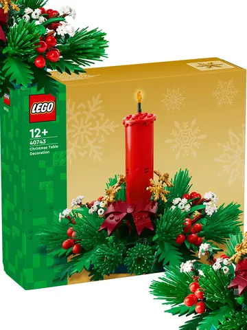 Конструктор 40743 Украшение Рождественского стола