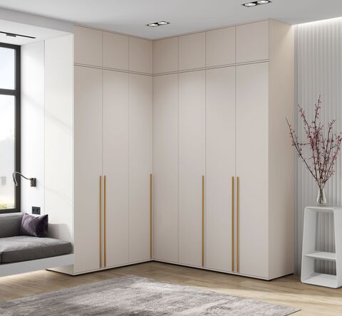 Комплект шкафов Норд №4 Кашемир (золото)