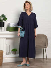 Платье бохо Марисоль (темно-синее) П15387-8М LT Collection