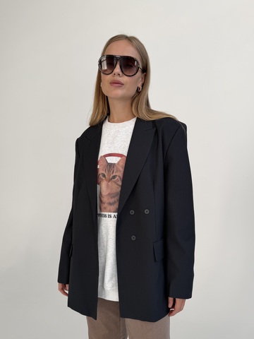 Пиджак Las Celula темно-синий