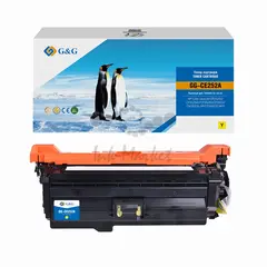 Картридж G&G, аналог HP CE252A желтый 7k с чипом
