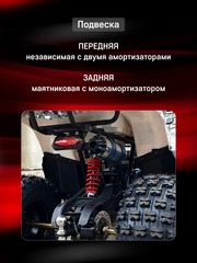 Подростковый бензиновый квадроцикл Wels AX125