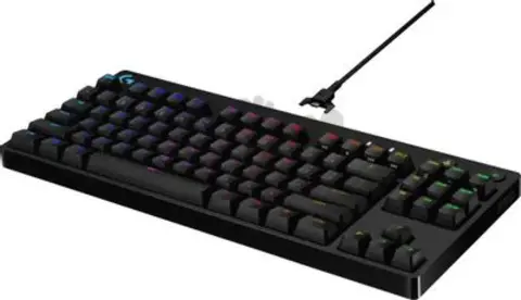 Клавиатура Logitech Gaming keyboard G PRO, Mechanical, RGB, Black [920-009393]
