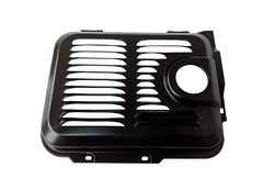 Кожух глушителя (половина с выхлоп.отверстием) генератора Loncin LC13000S (LC196FD)/180960155-0001