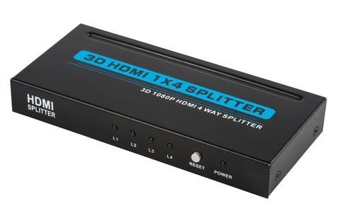 HDMI Splitter 1*4 Сплиттер 1x4 1080P 3D (из 1-HDMI в 4-HDMI)