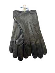 Перчатки. Мужские. Материал верха: Кожа оленя. Подклад: Трикотаж-шерсть. Сенсорные. 10 шт в упаковке.