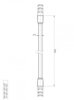 Cezares CZR-FMD CZR-FMD-200-NOP Душевой шланг гибкий