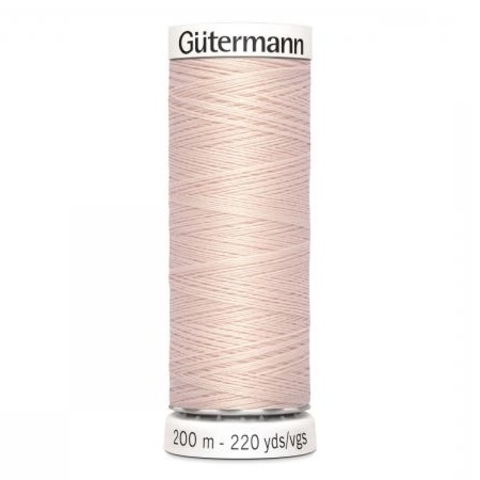 Нить Sew-All 200 м, Gutermann, 658 розовая карамель