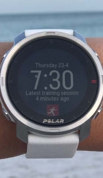 Polar Grit X White HR H10