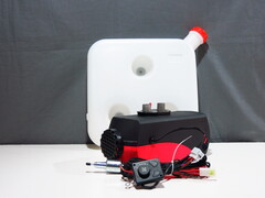 Автономный отопитель салона 5 кВт 12В Чёрно-розовый B1