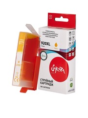 Струйный картридж Sakura CD974AE (№920XL Yellow) для HP Officejet 6000, 6000Wireless, 6500, 6500Wireless, 6500APlus, 6500A, 7000, 7500A, водорастворимый тип чернил, желтый, 14,6 мл., 980 к.