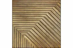 Самоклеящаяся панель ПВХ Дуб Медовый 478х478х0,3 мм