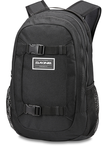 Картинка рюкзак для скейтборда Dakine Mission Mini 18L Black - 1